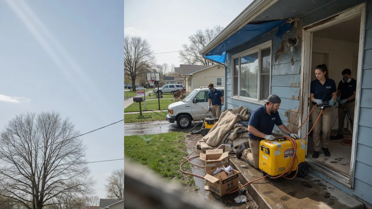 Basement Flood Cleanup in Symsonia, KY near me